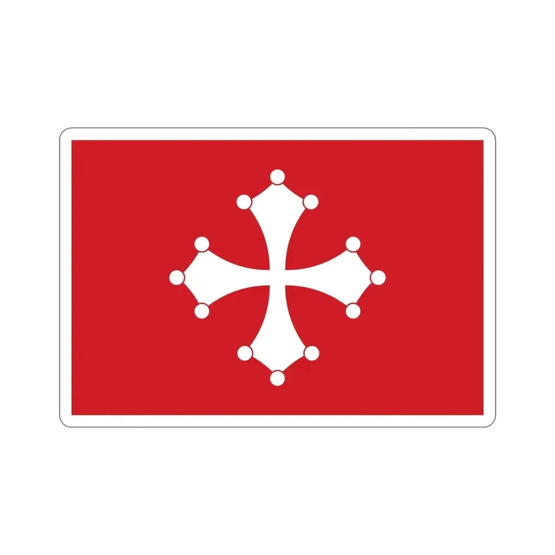 Flag of Republic of Pisa Italy STICKER Vinyl Die-Cut Decal - The Sticker Space