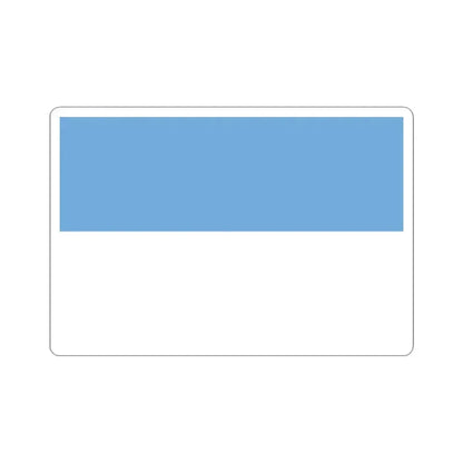 Flag of Republiqueta of Tarija (Argentina) STICKER Vinyl Kiss-Cut Decal 3 Inch White - The Sticker Space