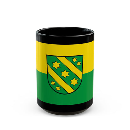 Flag of Reutlingen Germany - Black Coffee Mug-15oz-The Sticker Space