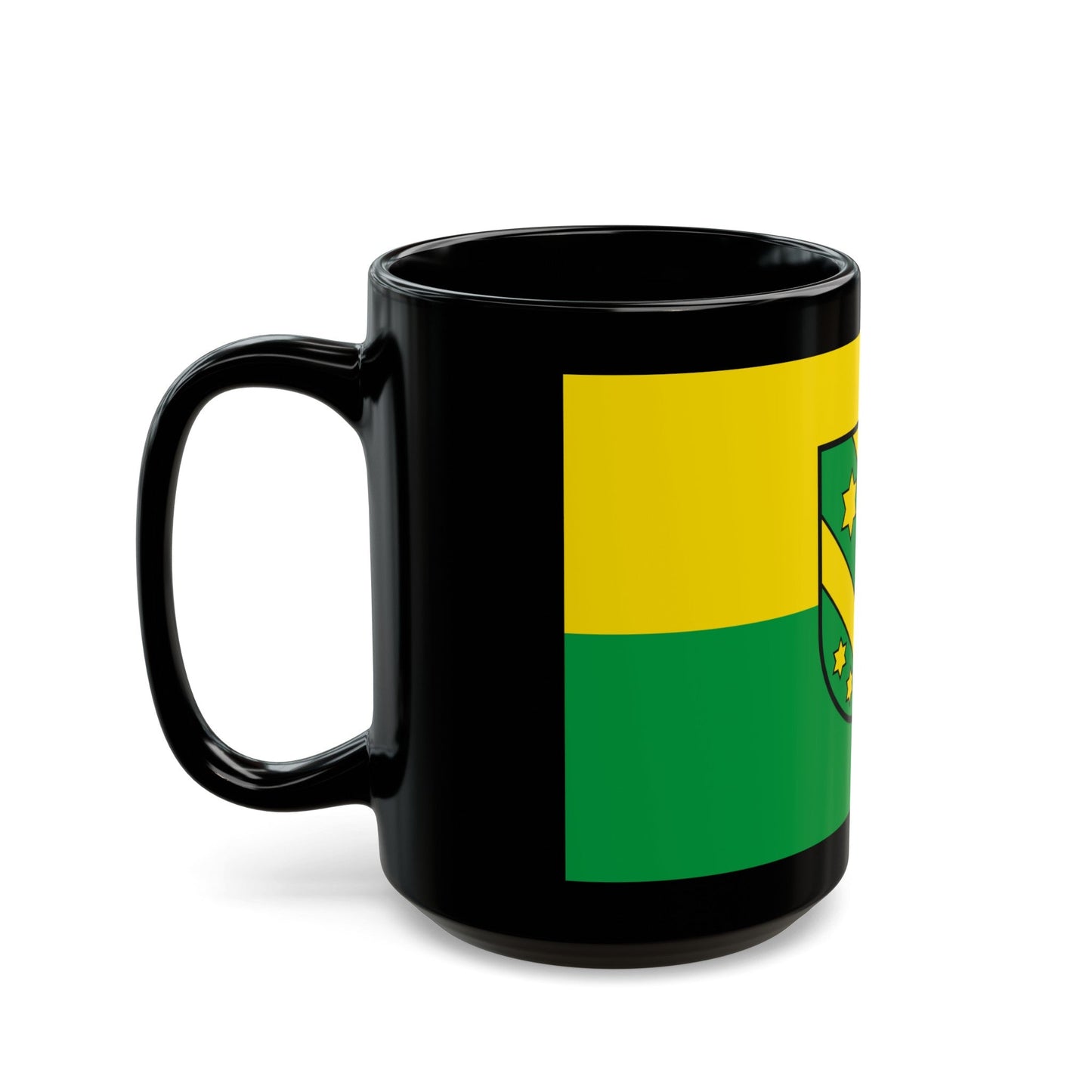 Flag of Reutlingen Germany - Black Coffee Mug-The Sticker Space