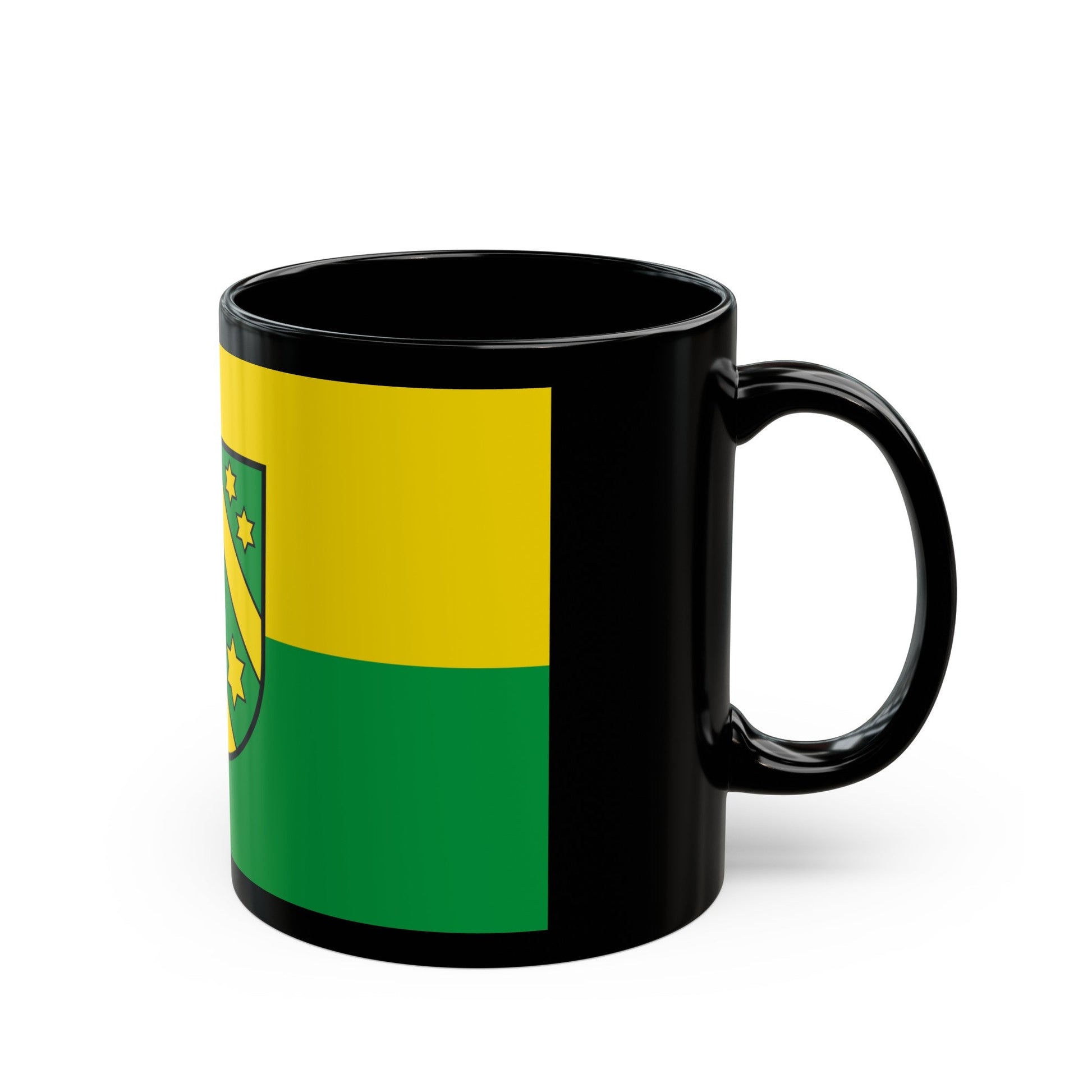 Flag of Reutlingen Germany - Black Coffee Mug-The Sticker Space