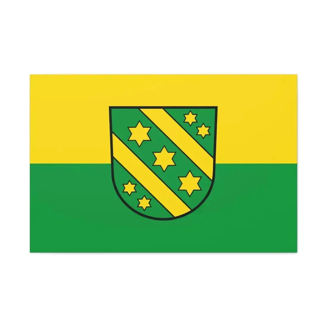 Flag of Reutlingen Germany - Canvas Wall Art - The Sticker Space