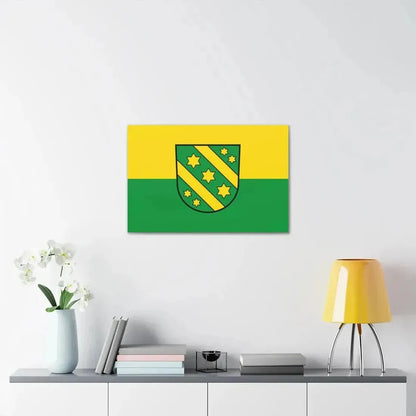 Flag of Reutlingen Germany - Canvas Wall Art - The Sticker Space