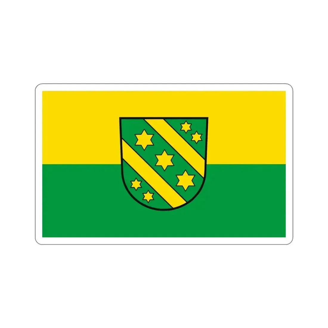 Flag of Reutlingen Germany STICKER Vinyl Die-Cut Decal 3 Inch - The Sticker Space