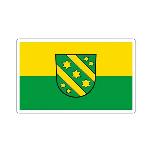 Flag of Reutlingen Germany STICKER Vinyl Die-Cut Decal 6 Inch - The Sticker Space