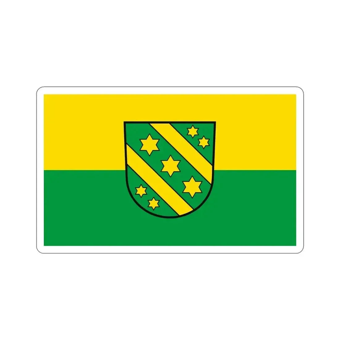 Flag of Reutlingen Germany STICKER Vinyl Die-Cut Decal - The Sticker Space