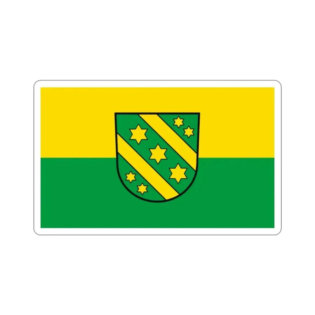 Flag of Reutlingen Germany STICKER Vinyl Die-Cut Decal - The Sticker Space