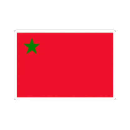 Flag of Revolutionary Party of Benin (Benin) STICKER Vinyl Kiss-Cut Decal 3 Inch White - The Sticker Space