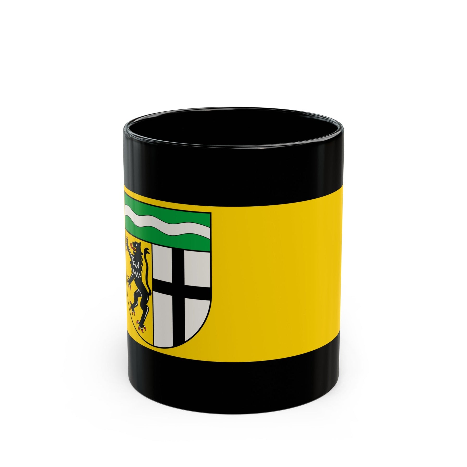 Flag of Rhein Erft Kreis Germany - Black Coffee Mug-11oz-The Sticker Space