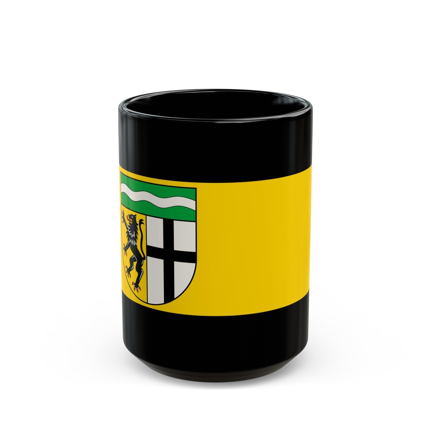 Flag of Rhein Erft Kreis Germany - Black Coffee Mug-15oz-The Sticker Space