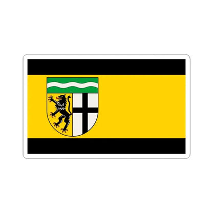 Flag of Rhein Erft Kreis Germany - STICKER Vinyl Kiss-Cut Decal 6 Inch White - The Sticker Space