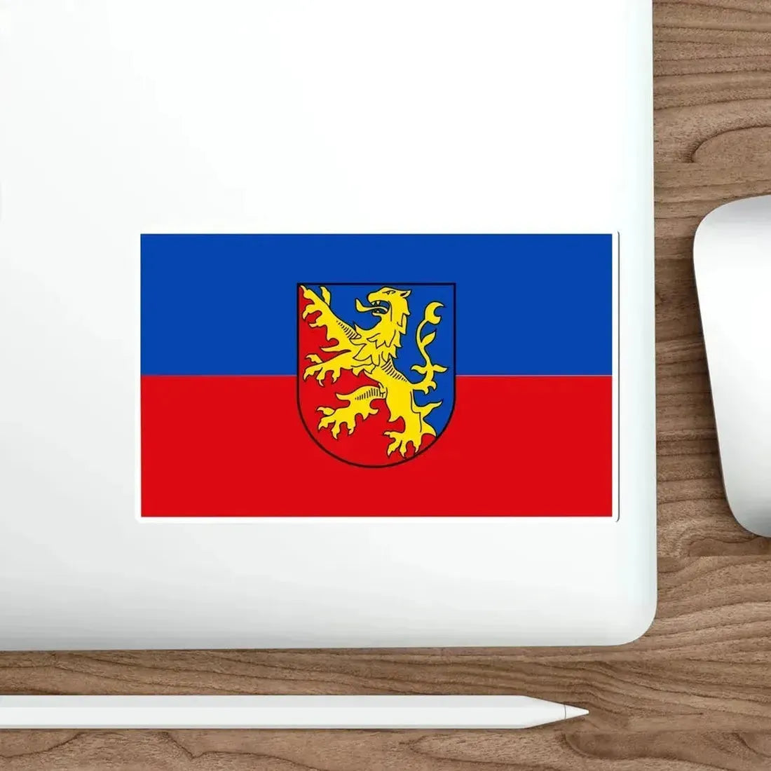 Flag of Rhein Lahn Kreis Germany STICKER Vinyl Die-Cut Decal - The Sticker Space