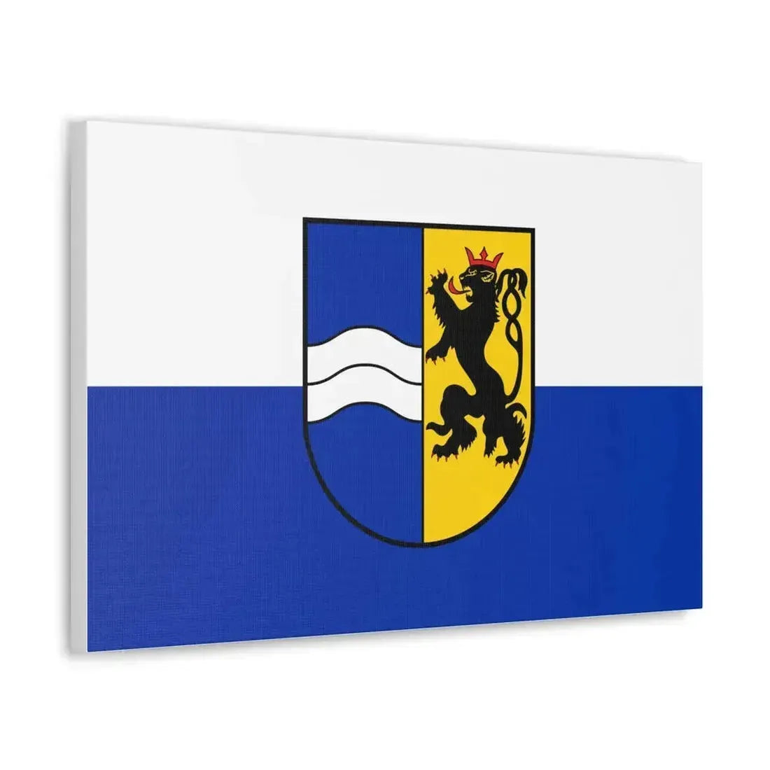 Flag of Rhein Neckar Kreis Germany - Canvas Wall Art - The Sticker Space