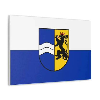 Flag of Rhein Neckar Kreis Germany - Canvas Wall Art - The Sticker Space