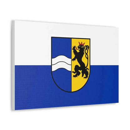 Flag of Rhein Neckar Kreis Germany - Canvas Wall Art - The Sticker Space