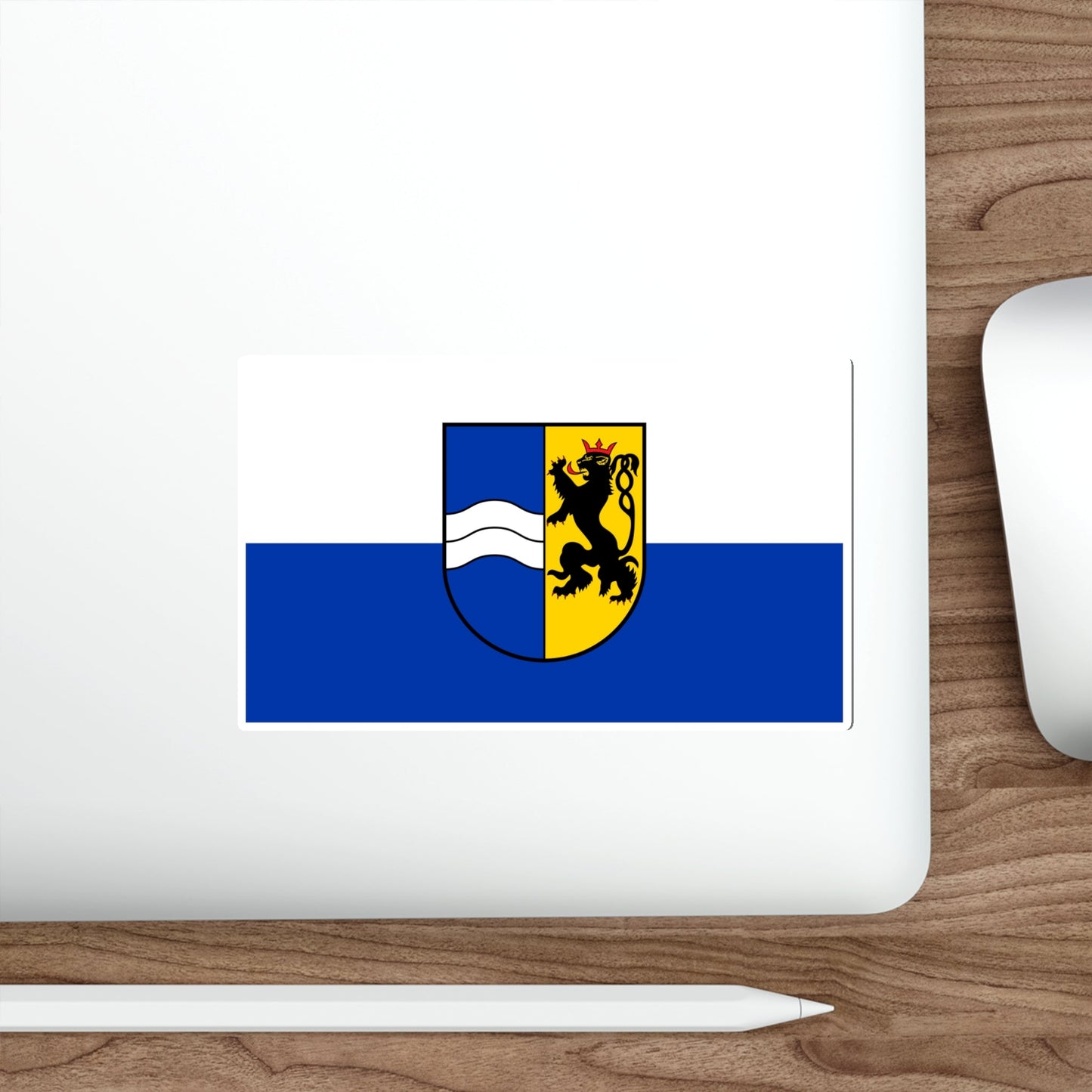 Flag of Rhein Neckar Kreis Germany STICKER Vinyl Die-Cut Decal-The Sticker Space