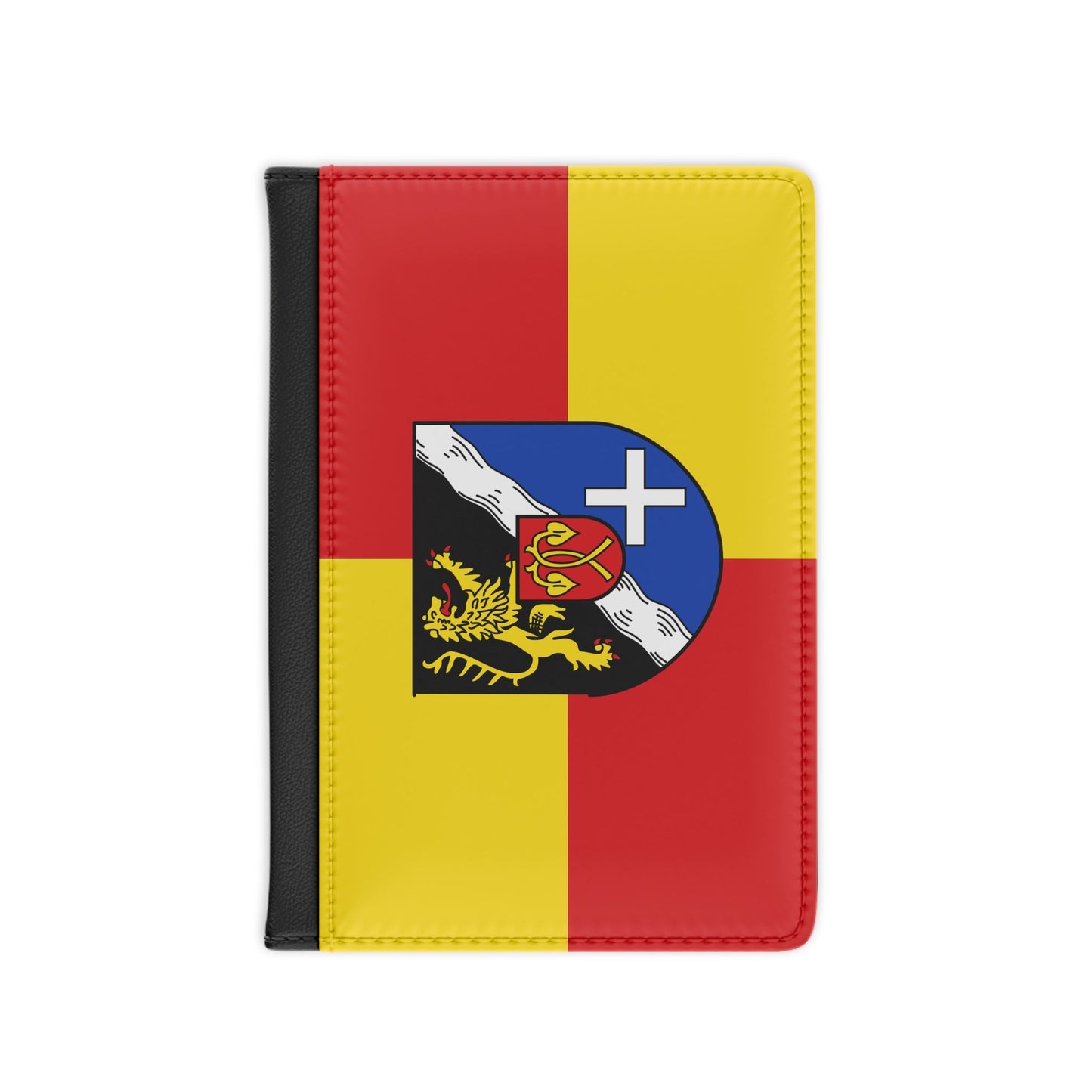 Flag of Rhein Pfalz Kreis Germany - Passport Holder