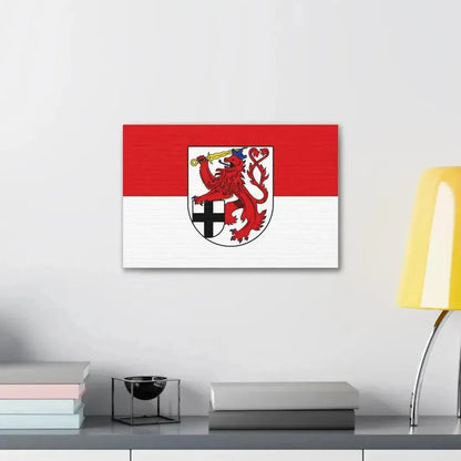 Flag of Rhein Sieg Kreis Germany - Canvas Wall Art - The Sticker Space