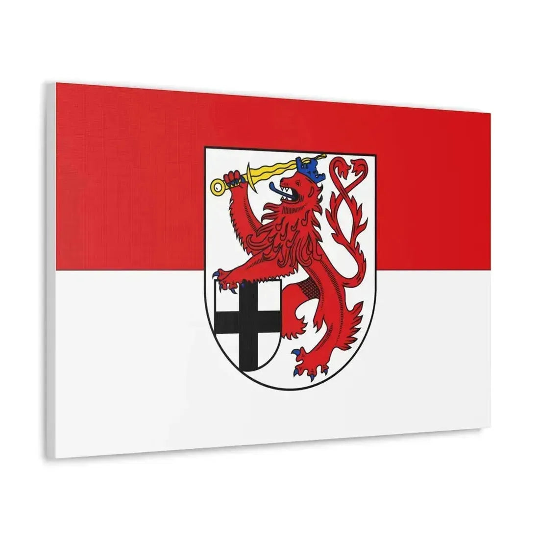 Flag of Rhein Sieg Kreis Germany - Canvas Wall Art - The Sticker Space