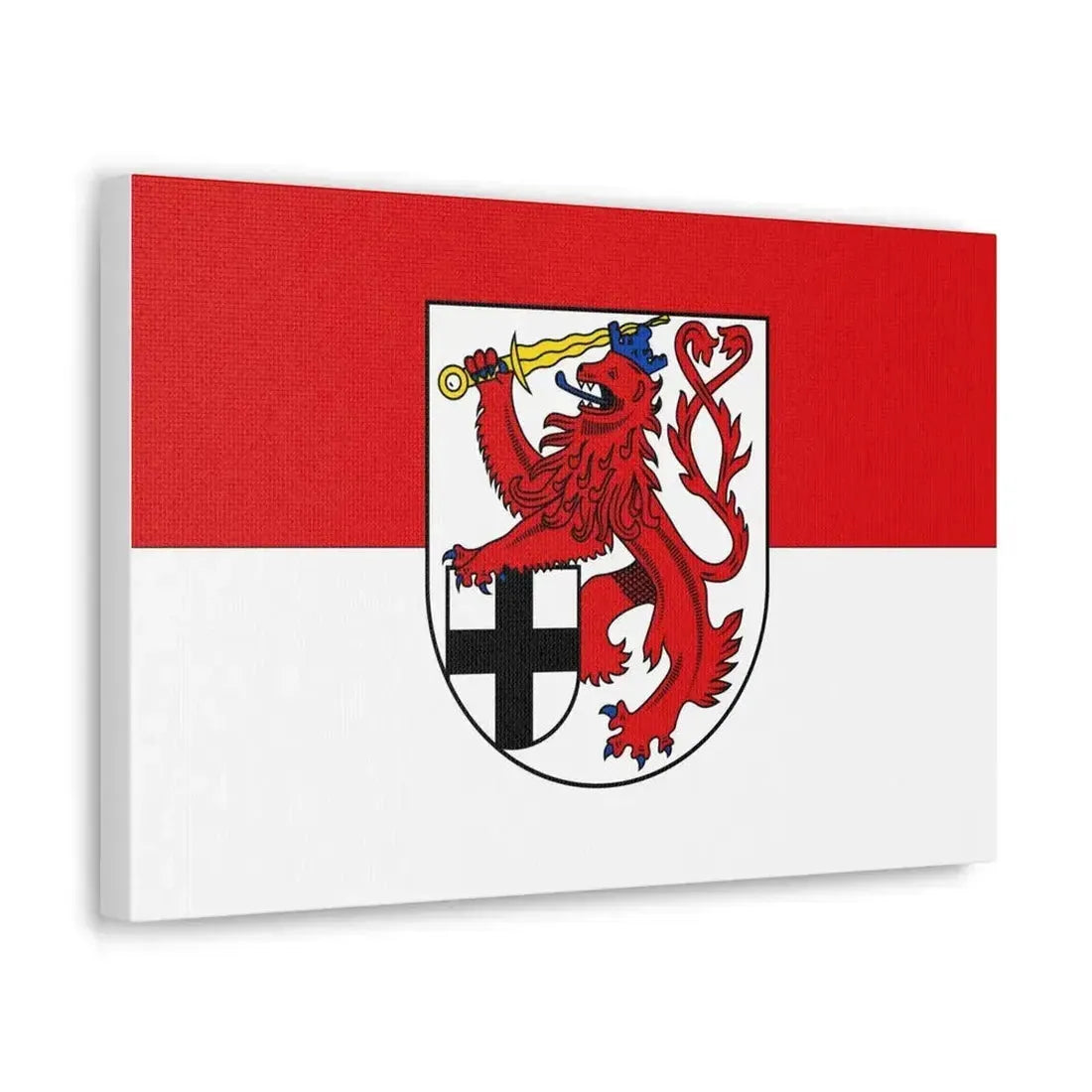 Flag of Rhein Sieg Kreis Germany - Canvas Wall Art - The Sticker Space