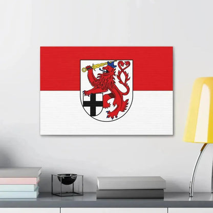 Flag of Rhein Sieg Kreis Germany - Canvas Wall Art - The Sticker Space