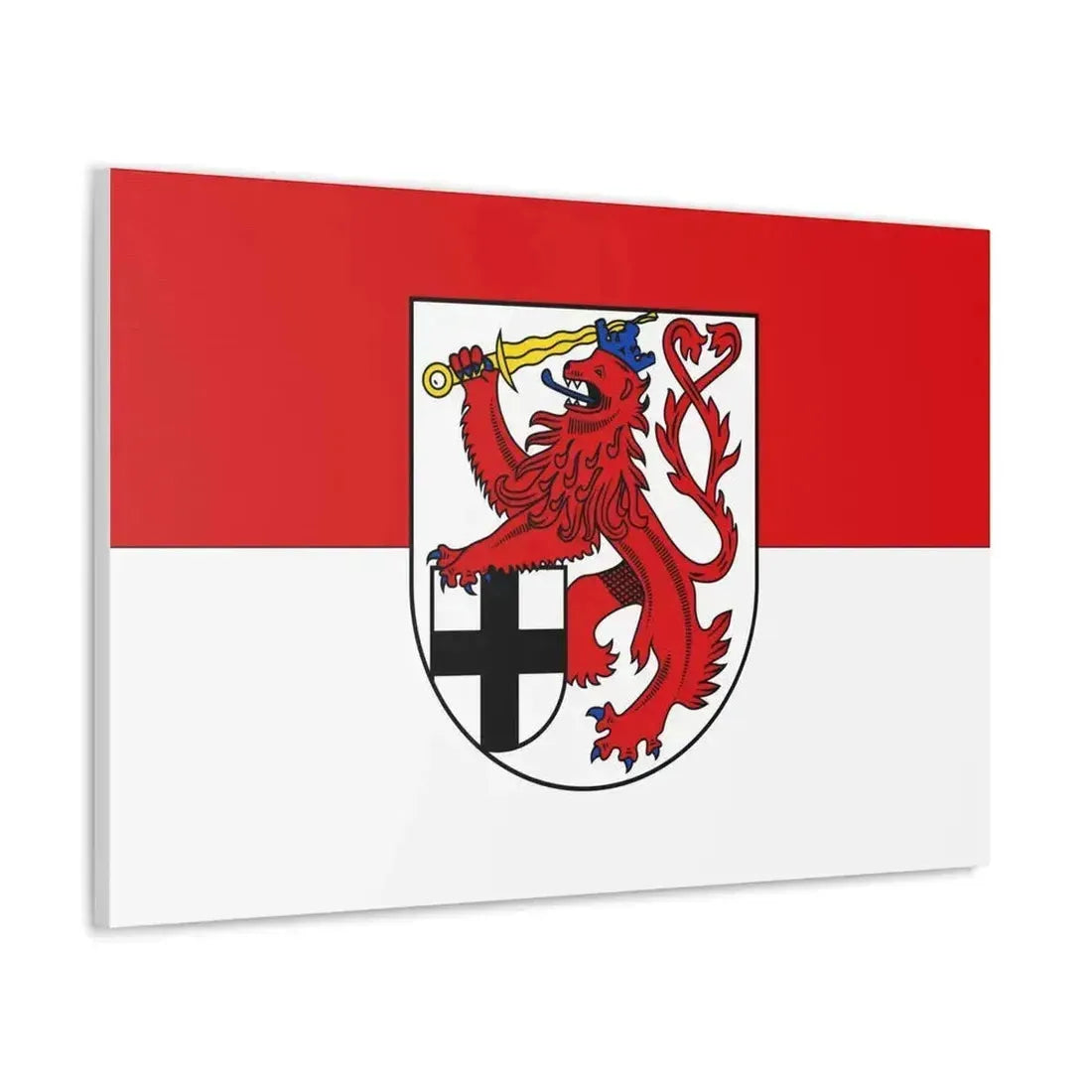 Flag of Rhein Sieg Kreis Germany - Canvas Wall Art - The Sticker Space