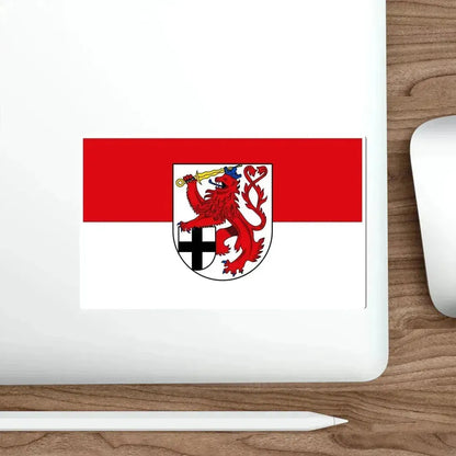 Flag of Rhein Sieg Kreis Germany STICKER Vinyl Die-Cut Decal - The Sticker Space