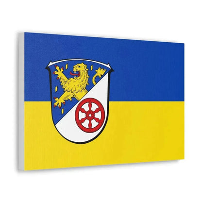 Flag of Rheingau Taunus Kreis Germany - Canvas Wall Art - The Sticker Space