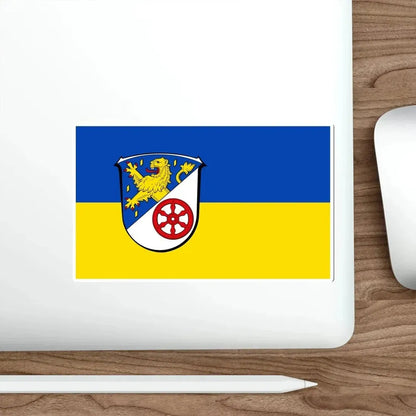 Flag of Rheingau Taunus Kreis Germany STICKER Vinyl Die-Cut Decal - The Sticker Space