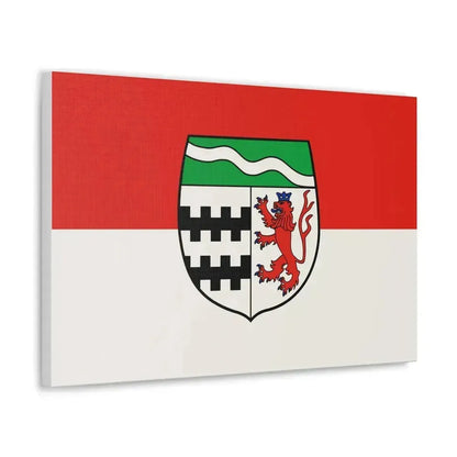 Flag of Rheinisch Bergischer Germany - Canvas Wall Art - The Sticker Space