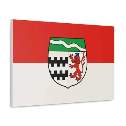 Flag of Rheinisch Bergischer Germany - Canvas Wall Art - The Sticker Space