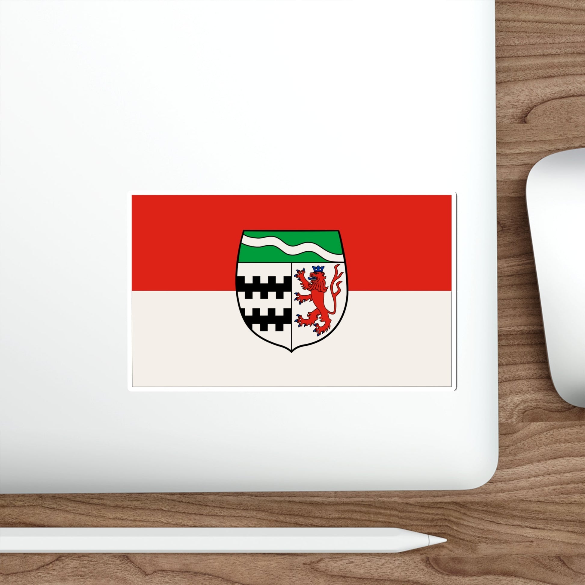 Flag of Rheinisch Bergischer Germany STICKER Vinyl Die-Cut Decal-The Sticker Space