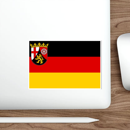 Flag of Rhineland Palatinate Germany STICKER Vinyl Die-Cut Decal-The Sticker Space