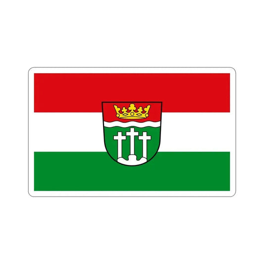 Flag of Rhön Grabfeld Germany STICKER Vinyl Die-Cut Decal 6 Inch - The Sticker Space