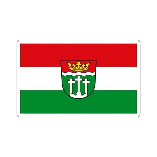 Flag of Rhön Grabfeld Germany STICKER Vinyl Die-Cut Decal 6 Inch - The Sticker Space