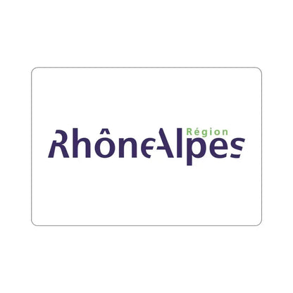 Flag of Rhône Alpes France 2 STICKER Vinyl Die-Cut Decal 3 Inch - The Sticker Space