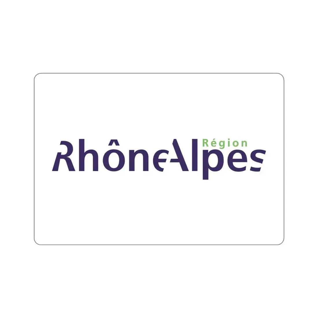 Flag of Rhône Alpes France 2 STICKER Vinyl Die-Cut Decal 5 Inch - The Sticker Space