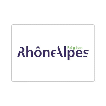 Flag of Rhône Alpes France 2 STICKER Vinyl Die-Cut Decal 6 Inch - The Sticker Space