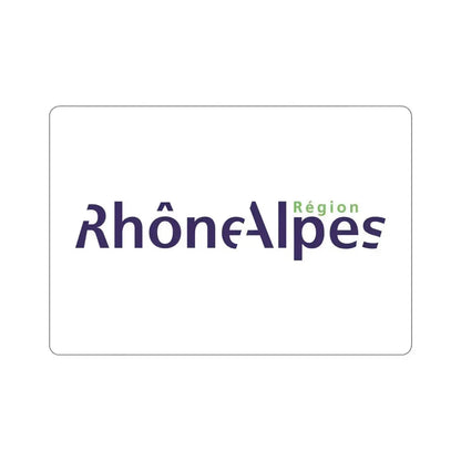 Flag of Rhône Alpes France 2 STICKER Vinyl Die-Cut Decal - The Sticker Space