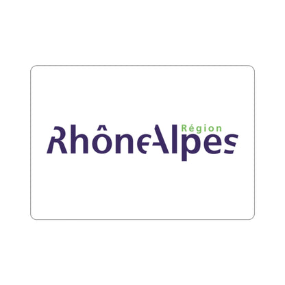 Flag of Rhône Alpes France 2 STICKER Vinyl Die-Cut Decal-2 Inch-The Sticker Space