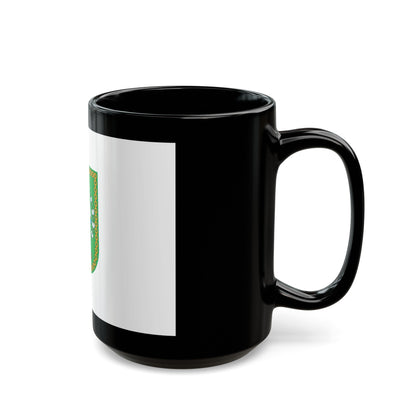 Flag of Riau Indonesia - Black Coffee Mug-The Sticker Space