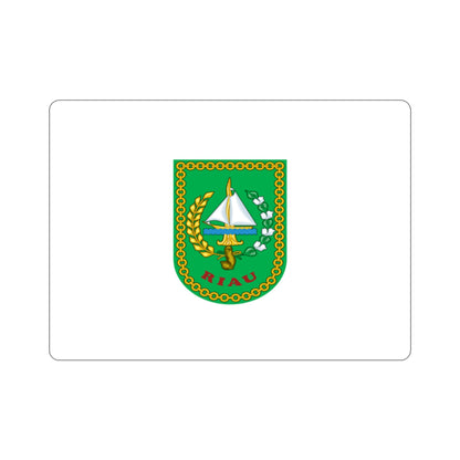 Flag of Riau Indonesia STICKER Vinyl Die-Cut Decal-2 Inch-The Sticker Space