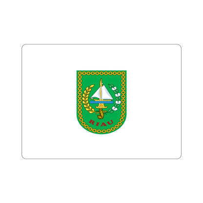 Flag of Riau Indonesia STICKER Vinyl Die-Cut Decal-3 Inch-The Sticker Space