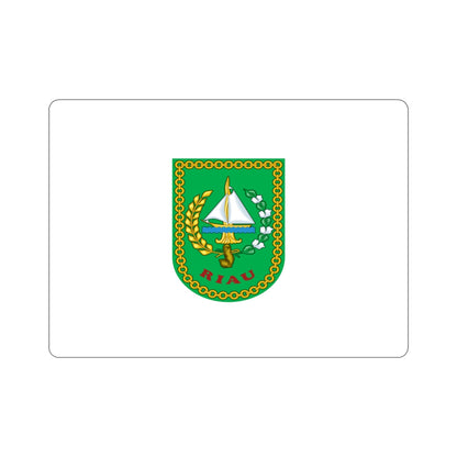 Flag of Riau Indonesia STICKER Vinyl Die-Cut Decal-6 Inch-The Sticker Space