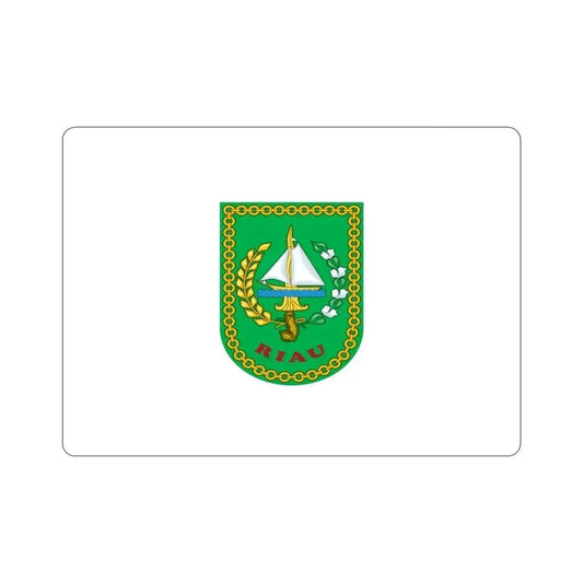 Flag of Riau Indonesia STICKER Vinyl Die-Cut Decal 6 Inch - The Sticker Space