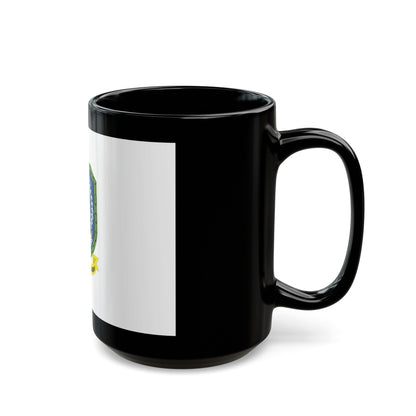 Flag of Riau Islands Indonesia - Black Coffee Mug-The Sticker Space