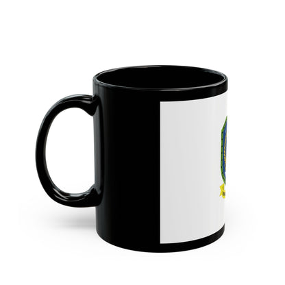 Flag of Riau Islands Indonesia - Black Coffee Mug-The Sticker Space