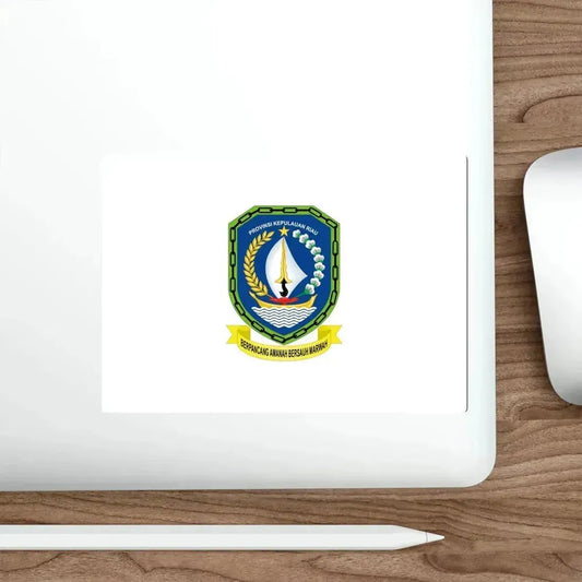 Flag of Riau Islands Indonesia STICKER Vinyl Die-Cut Decal - The Sticker Space