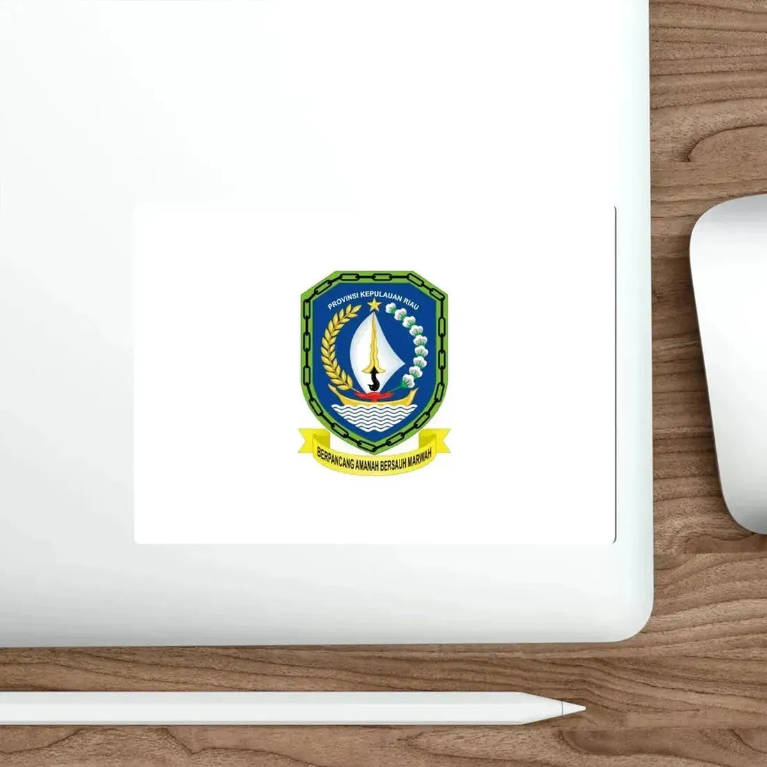 Flag of Riau Islands Indonesia STICKER Vinyl Die-Cut Decal - The Sticker Space