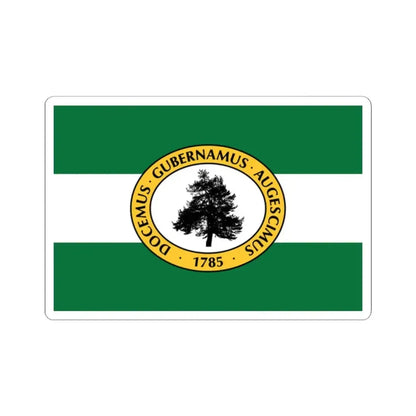 Flag of Richland County South Carolina (United States) STICKER Vinyl Kiss-Cut Decal 2 Inch White - The Sticker Space